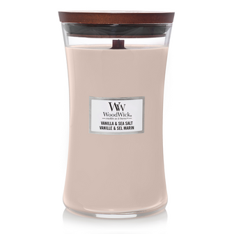 Woodwick - Vanilla &amp; Sea Salt - Large 